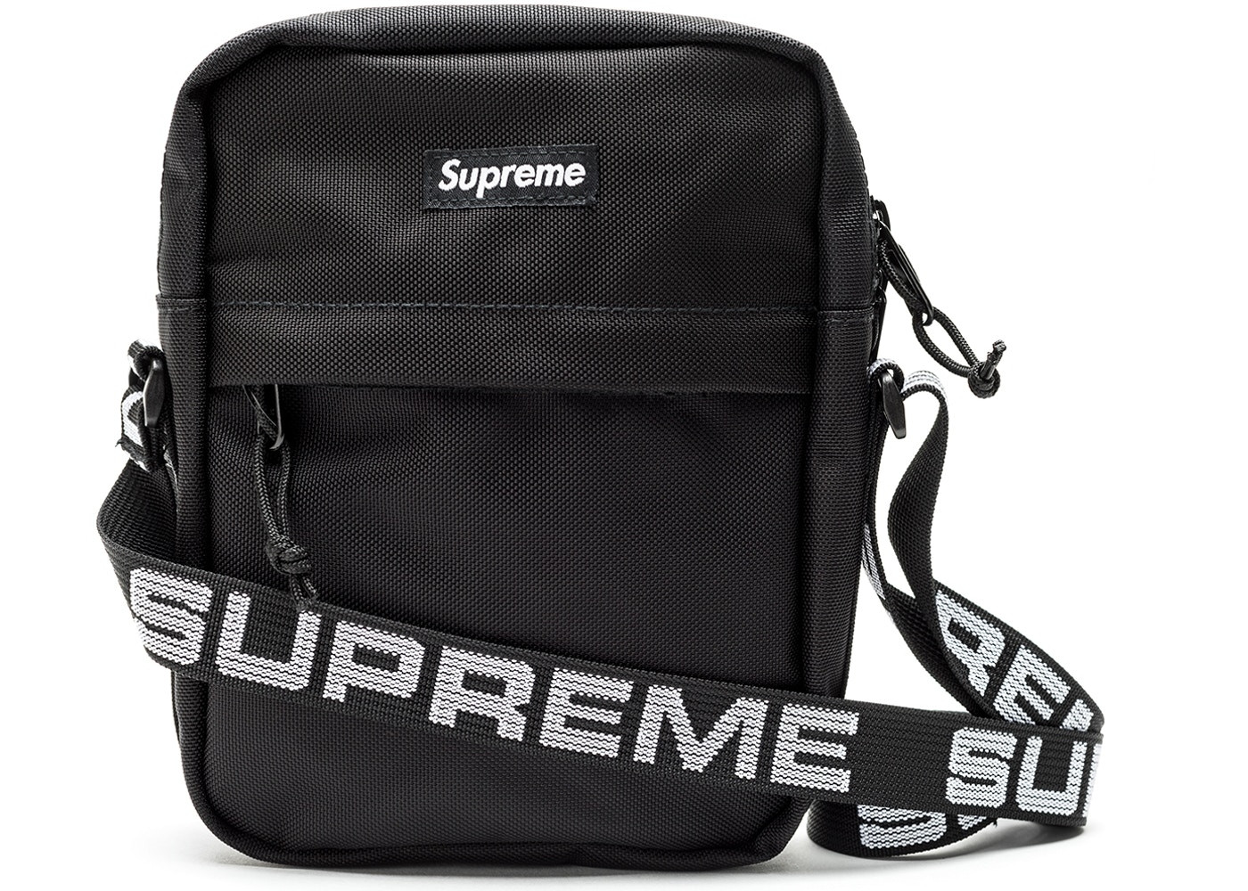 supreme 2018fwwaist bag 黒