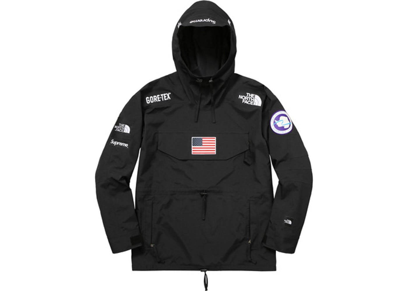 Supreme The North Face Trans Antarctica Expedition Pullover Jacket Black
