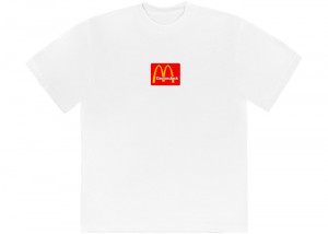 Travis Scott x McDonald's Sesame T-Shirt "White"