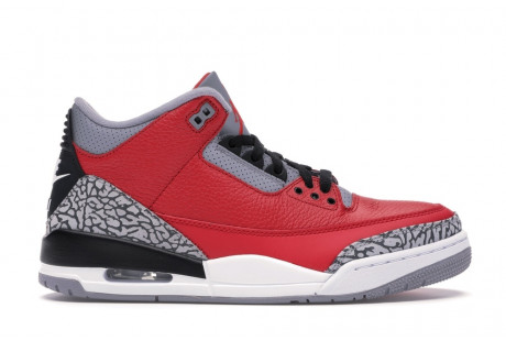 Jordan 3 Retro Fire Red Cement (Nike Chi)