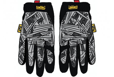 Supreme Mechanix Original Work Gloves "Black"